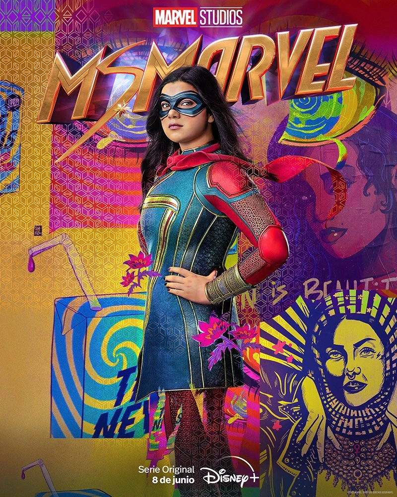 Ms Marvel Reseña poster oficial de la serie